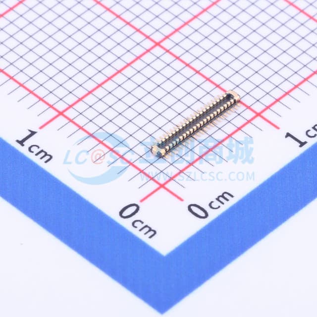 PIN:40P 间距:0.35mm 公 立贴实物图