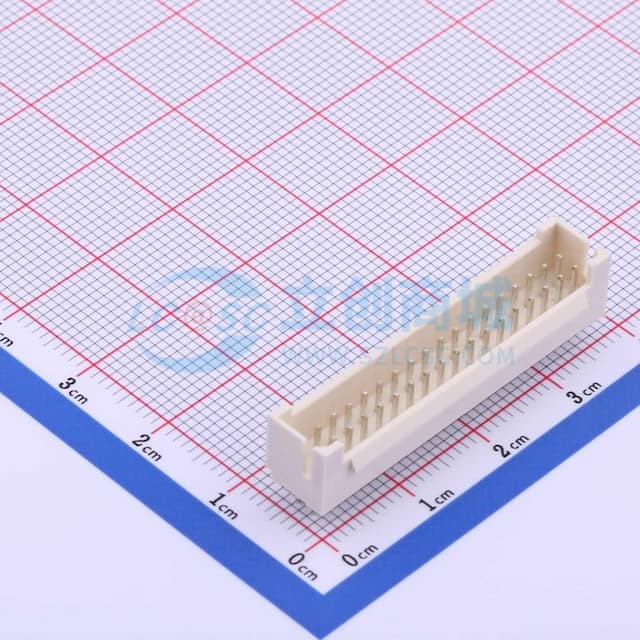 2x18P 间距:2mm 直插 系列:PHB 【插件】实物图