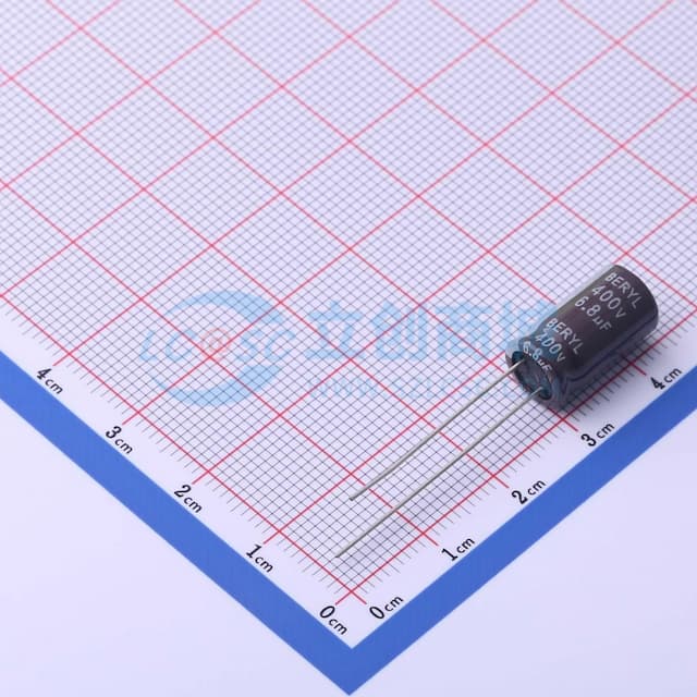 6.8uF ±20% 400V实物图