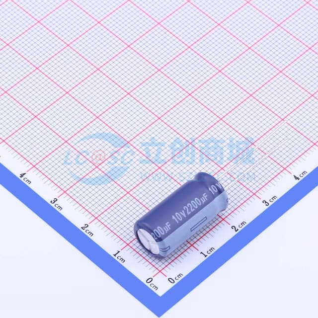 2200uF ±20% 10V实物图
