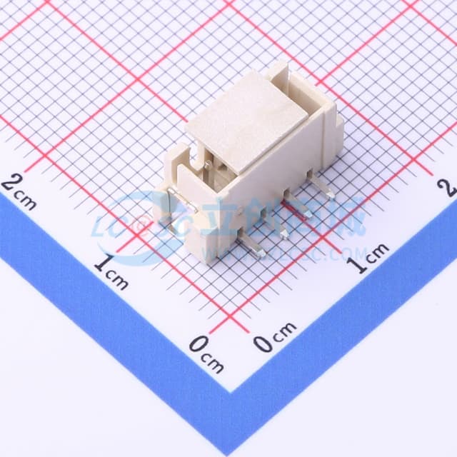 1x4P 间距:2.54mm 立贴 系列:XH实物图