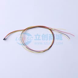 1.20mm (MX 1.2)HSG,黑色,4P端子线，长度300，单端镀锡缩略图