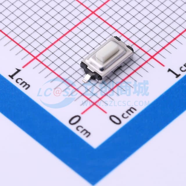 两脚立式轻触开关 180gf实物图
