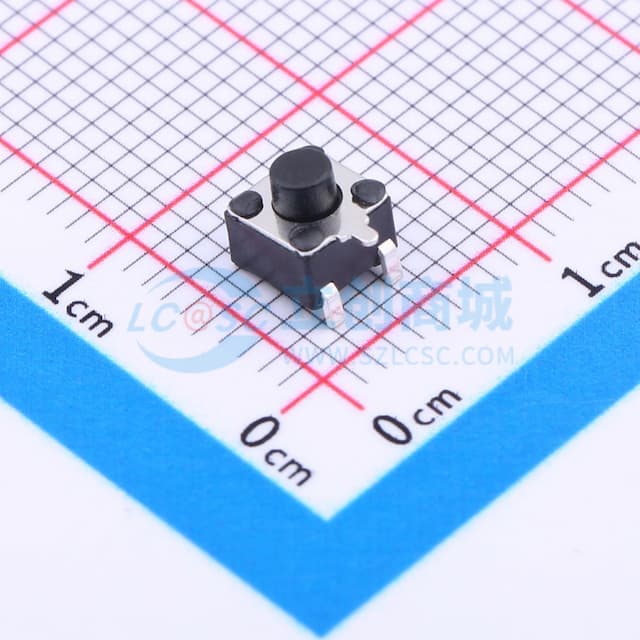 4.5x4.5x4.3带座侧按开关实物图