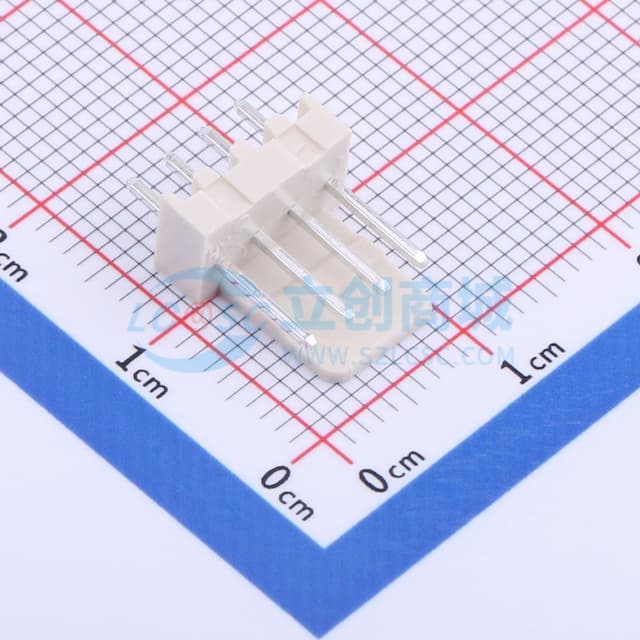 1x4P 间距:2.54mm 直插实物图