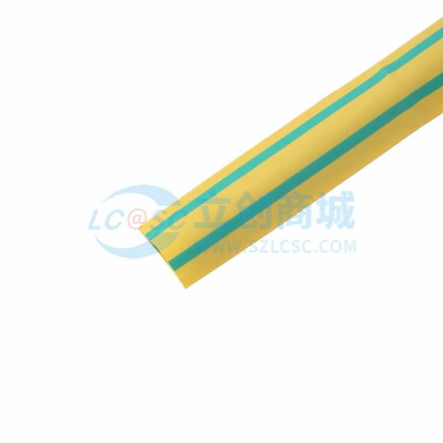 [一整盒100米] DELIXI(德力西) 热缩管 18mm 黄绿 RSG18SD实物图