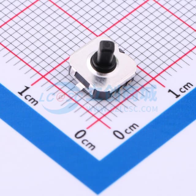7*7*6HL型T字盖轻克力五向开关实物图