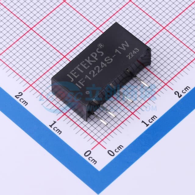 1W DC-DC模块电源，SIP封装实物图