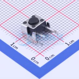 6*6*4.3mm 卧插 轻触开关 【插件】缩略图