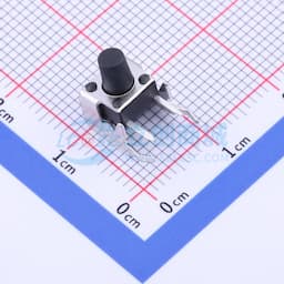 6*6*8mm 卧插 轻触开关 【插件】缩略图