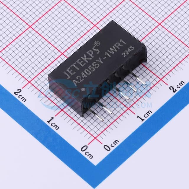 DC-DC模块电源1W SIP封装实物图