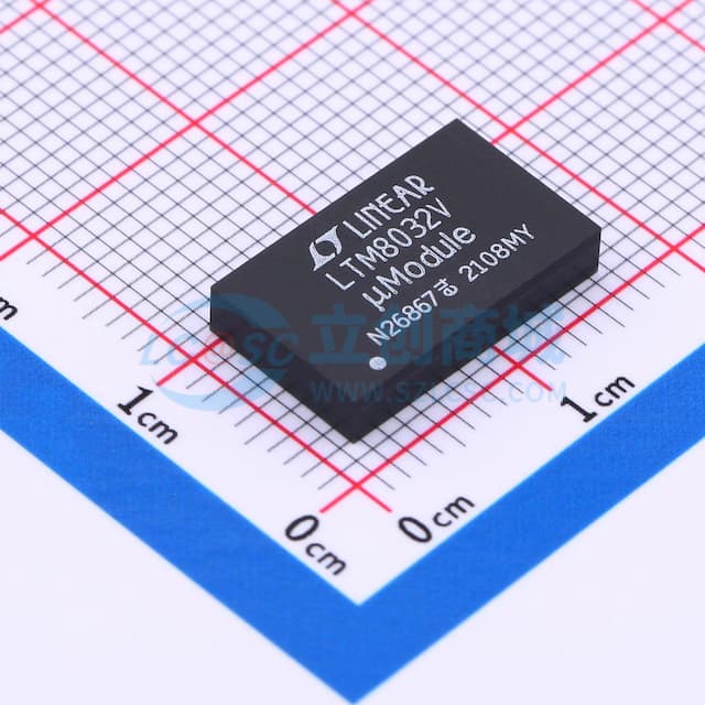 符合 EN55022B 规格的 36V、2A DC/DC uModule 稳压器实物图