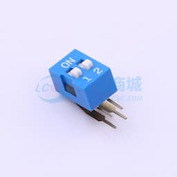 间距2.54mm 2位拨码开关缩略图