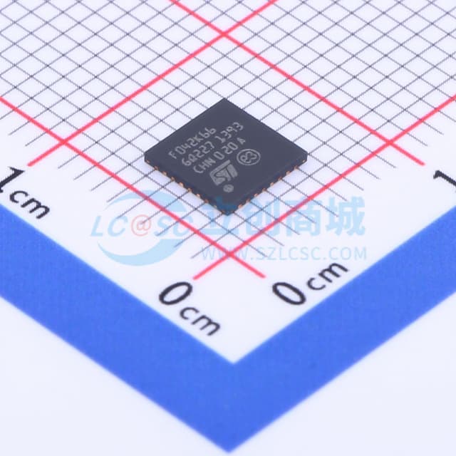 主流ARM Cortex-M0 USB系列MCU，具有32 KB Flash、48 MHz CPU、USB、CAN和CEC功能实物图