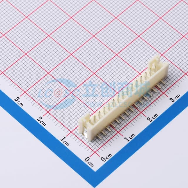 1x15P 间距:2mm 立贴 系列:PH实物图
