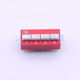 间距2.54mm 4位拨码开关缩略图