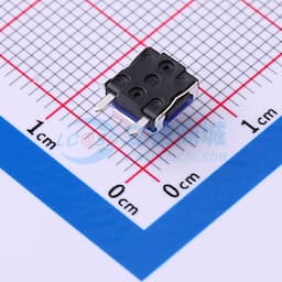 侧插防水轻触开关 硅胶蓝钮 180gf缩略图