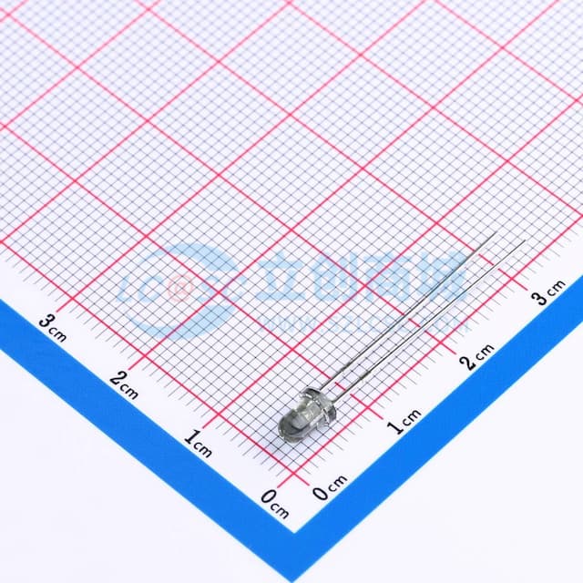 红外发射器和探测器实物图