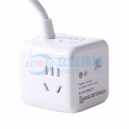 DELIXI(德力西)魔立方插座4个五孔1.68 CD98H-CK4X PD CDKM041P68缩略图