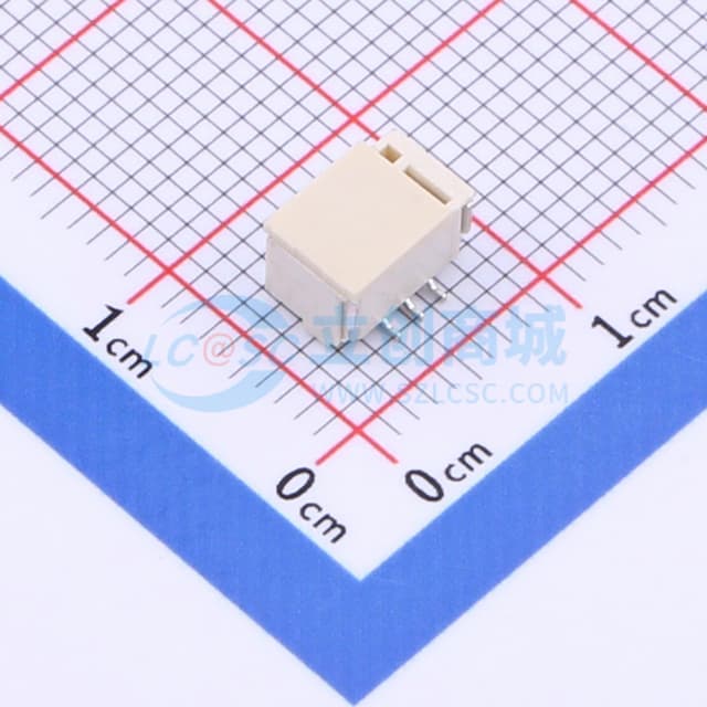 1x3P 间距:1.25mm 立贴实物图