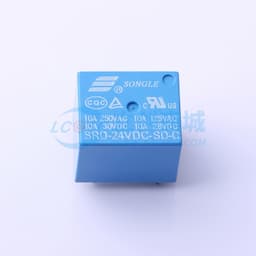 【插件】24V继电器 单刀双掷缩略图