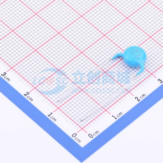 2.2nF ±20% 等级:Y1 【插件】实物图