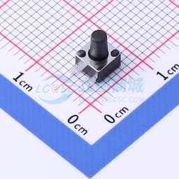 4.5*4.5*6.5H-J 260gf 铜盖边三脚【插件】缩略图