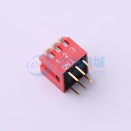 间距2.54mm 琴键3位拨码开关缩略图
