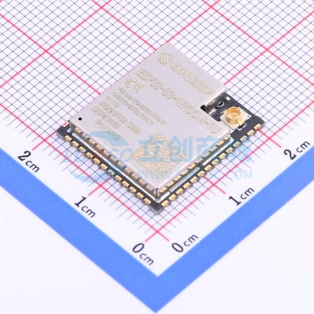通用型Wi-Fi+低功耗蓝牙MCU模组实物图