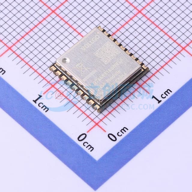小体积高性能 BDS/GNSS 全星座定位导航模块实物图