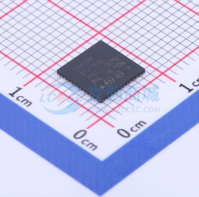 主流ARM Cortex-M0 USB系列MCU，具有128 KB Flash、48 MHz CPU、USB、CAN和CEC功能实物图