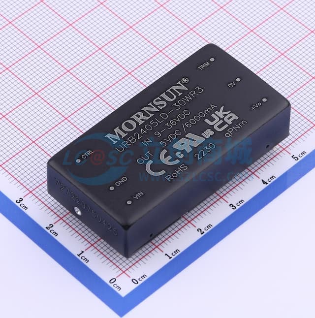 9V~36V 5V 6A 30W实物图