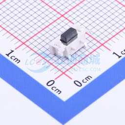 轻触开关 3*6*3.5侧按 直径0.6定位柱 白体黑头 250力度缩略图