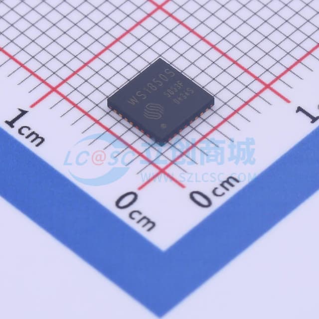 符合ISO/IEC14443标准的13.56MHz非接触式读写卡芯片实物图