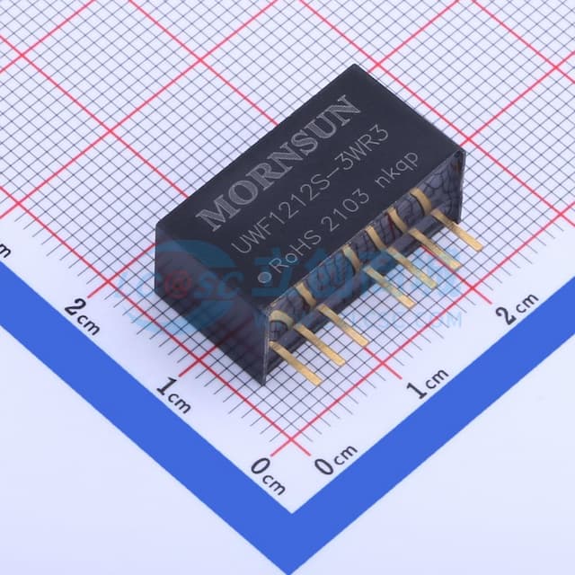 采用SIP封装的3W隔离式DC-DC转换器【插件】实物图