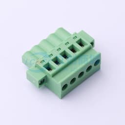 螺丝固定 1x5P 5.08mm 排数:1 每排P数:5缩略图