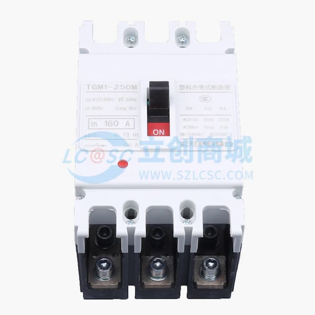 TENGEN(天正电气）TGM1系列塑料外壳式断路器 TGM1-250M/3300 160A实物图