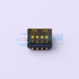 1.27mm 4位贴片拨码开关(J脚)缩略图