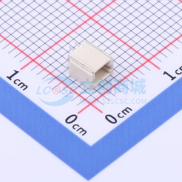 1x2P 间距:1mm 卧贴 系列:SH实物图