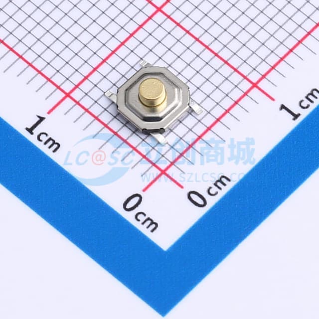 5.2*5.2*2.3mm 立贴 轻触开关实物图