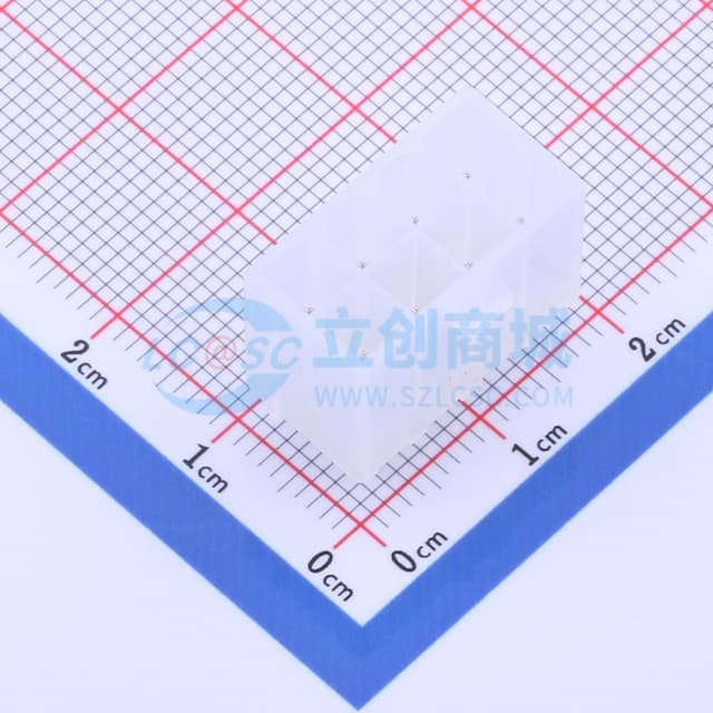 2x4P 间距:4.2mm 直插【插件】实物图