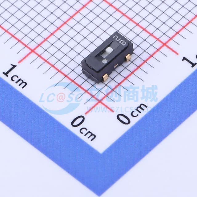 立贴两档 滑动开关实物图