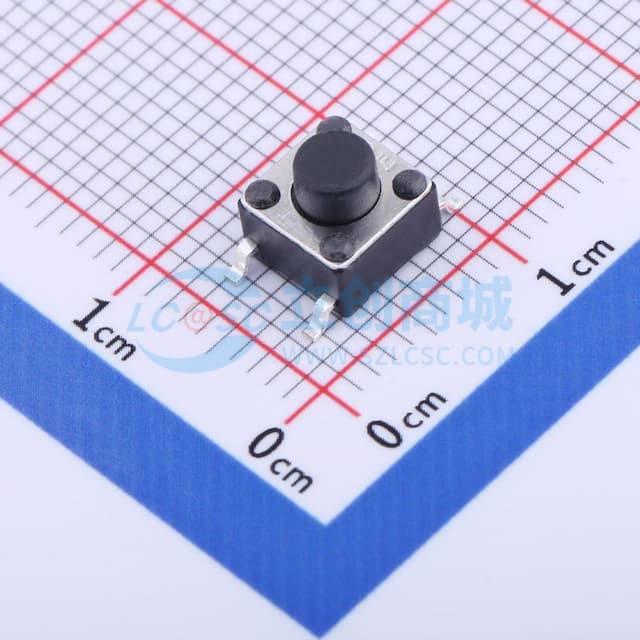 6*6*5.5 贴片轻触开关180G实物图
