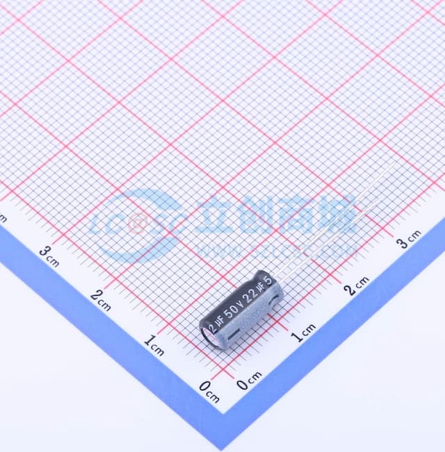 22uF ±20% 50V实物图