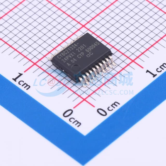PSoC 可配置模拟和数字逻辑及可编程互连实物图