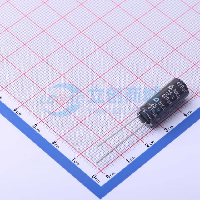 470uF ±20% 25V实物图