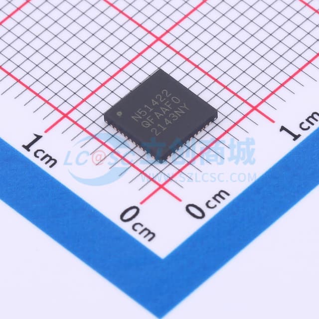 多协议蓝牙低功耗、ANT/ANT+和2.4GHz专有片上系统实物图