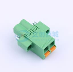 螺丝固定 1x2P 5.08mm 排数:1 每排P数:2缩略图