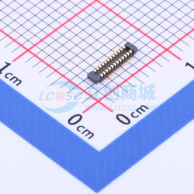 间距:0.4mm PIN:24P 公 立贴实物图