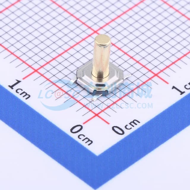 5.2*5.2*6.5mm 立贴 轻触开关实物图